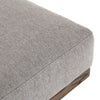 Giorgio Accent Bench - Textural Grey Upholstery