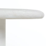 Grano Dining Table - Plaster Molded Concrete Thick Rounded Detail