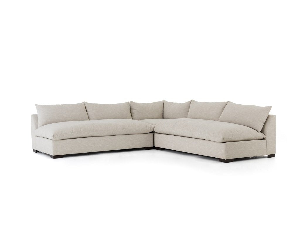 Grant 3-Piece Sectional - Oatmeal