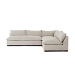 Grant 3-Piece Sectional Sofa - Oatmeal Side View