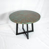 Graysill Round Copper Dining Table Top View