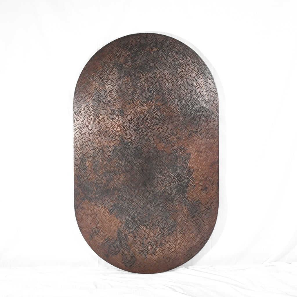 Copper Tabletop Artisan Crafted Copper Tabletops – All Shapes & Sizes | Custom Options ...