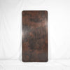 Rectangle Copper Tabletop - Hammered Texture & Dark Shiny Finish - Artesanos