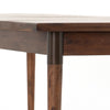 Harper Extension Dining Table - Iron Detailing on Leg