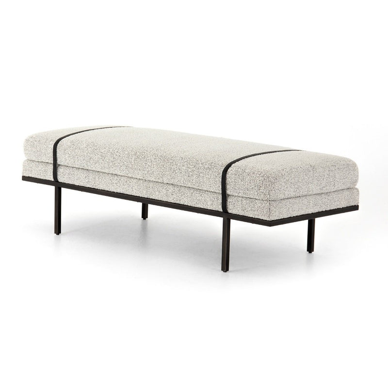 Harris Accent Bench Knoll Domino