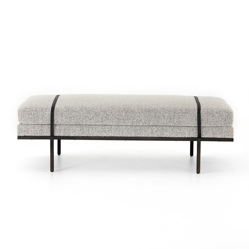 Four Hands Harris Accent Bench  Knoll Domino