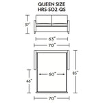 Harris Queen Size Sleeper Sofa