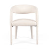 Hawkins Dining Chair Omari Natural view from front