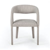 Four Hands Hawkins Dining Chair - Savile Flannel front view