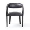 Four Hands Hawkins Dining Chair - Sonoma Black Front View
