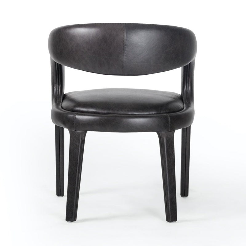 Hawkins Dining Chair - Sonoma Black Back view