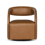 Hawkins Swivel Chair Sonoma Butterscotch Front Facing View 236091-001
