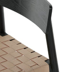 Woven Leather Seating Heisler Dining Chair