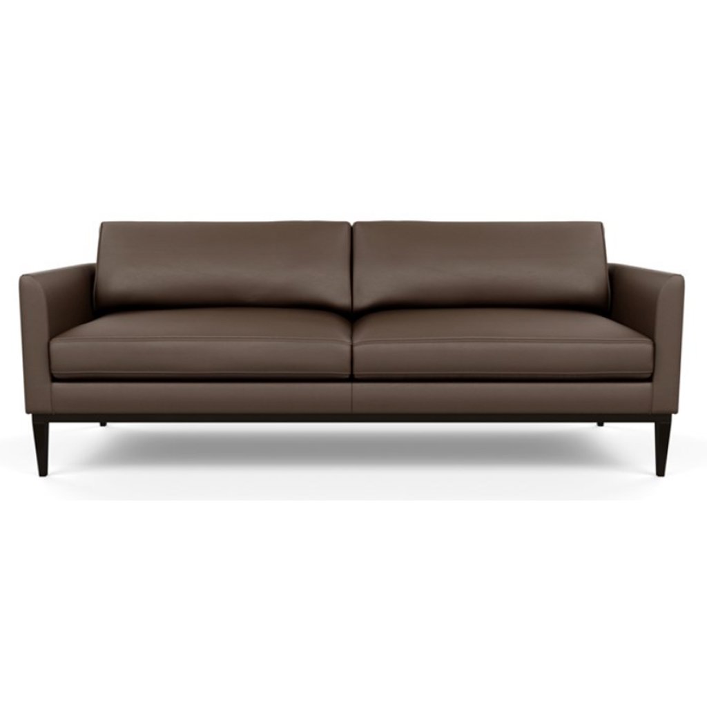 Henley Leather Sofa by American Leather Bali Brandy
