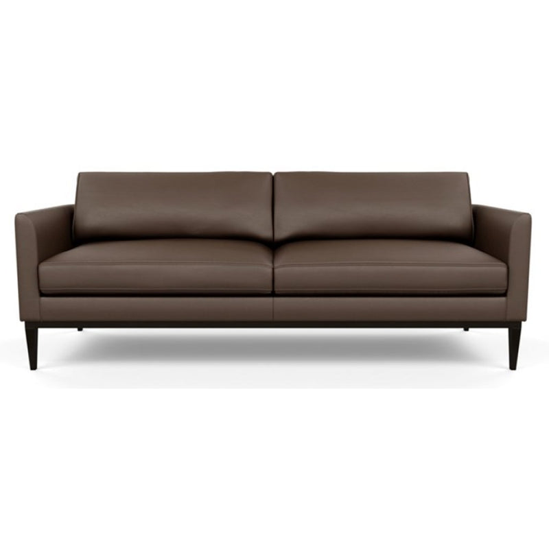Henley Leather Sofa by American Leather Bali Brandy