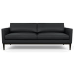 Henley Leather Sofa by American Leather Bali Onyx