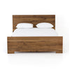 Solid Oak wood bed
