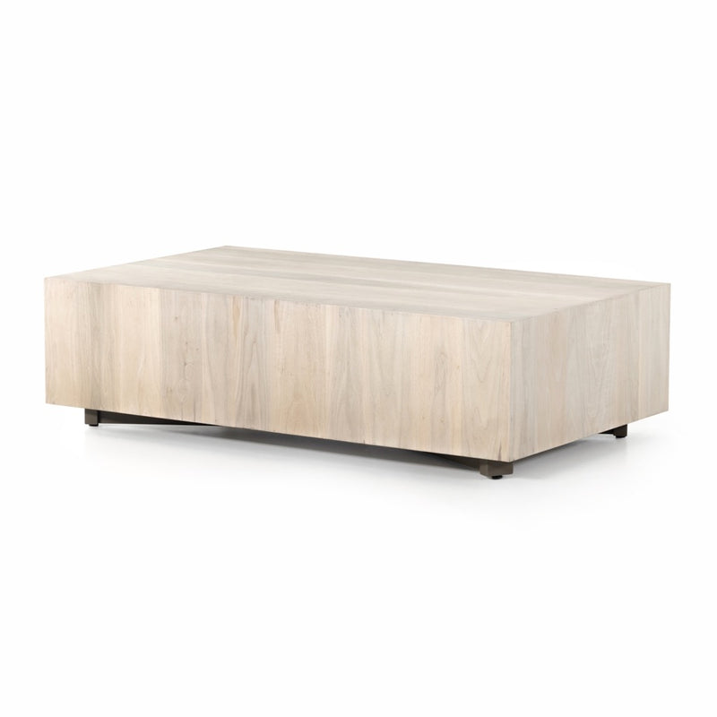Hudson Rectangle Coffee Table Ashen Walnut Angled View 227798-001
