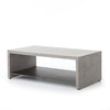 Hugo Concrete Coffee Table by Four Hands