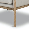 Idris Chair Oak Leg Detail