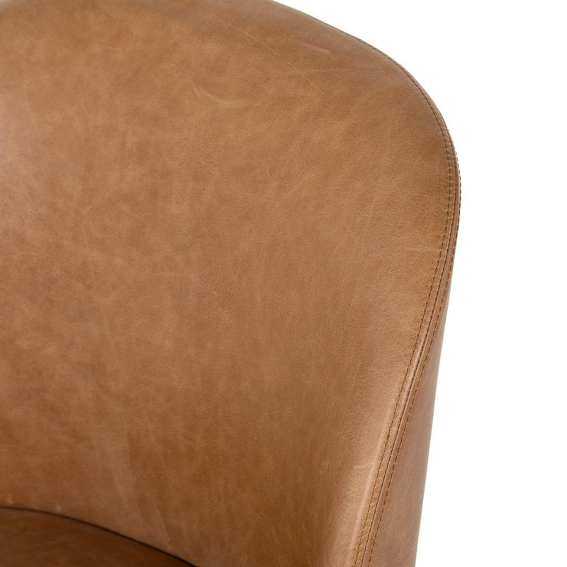 Imani Dining Chair Top Grain Leather Seating