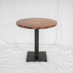 copper dining table