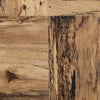 Indra Coffee Table - Spalted Primavera Wood Grain Detail