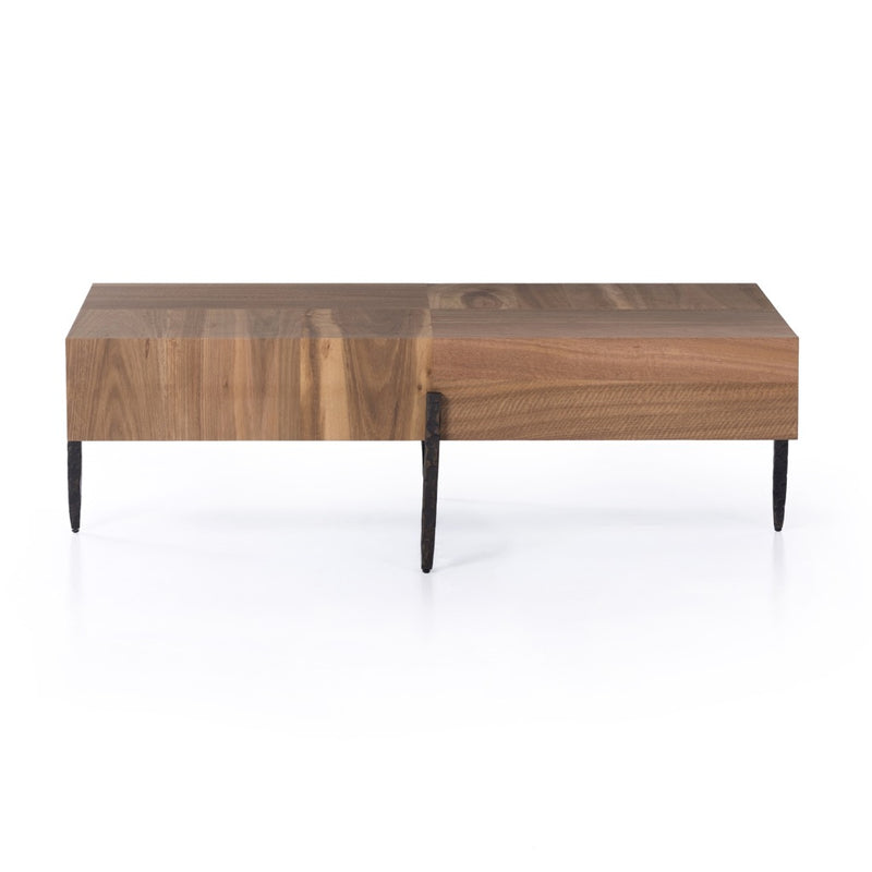 Indra Coffee Table Natural Yukas Side View UWES-160A
