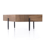 Four Hands Indra Coffee Table Natural Yukas Angled View