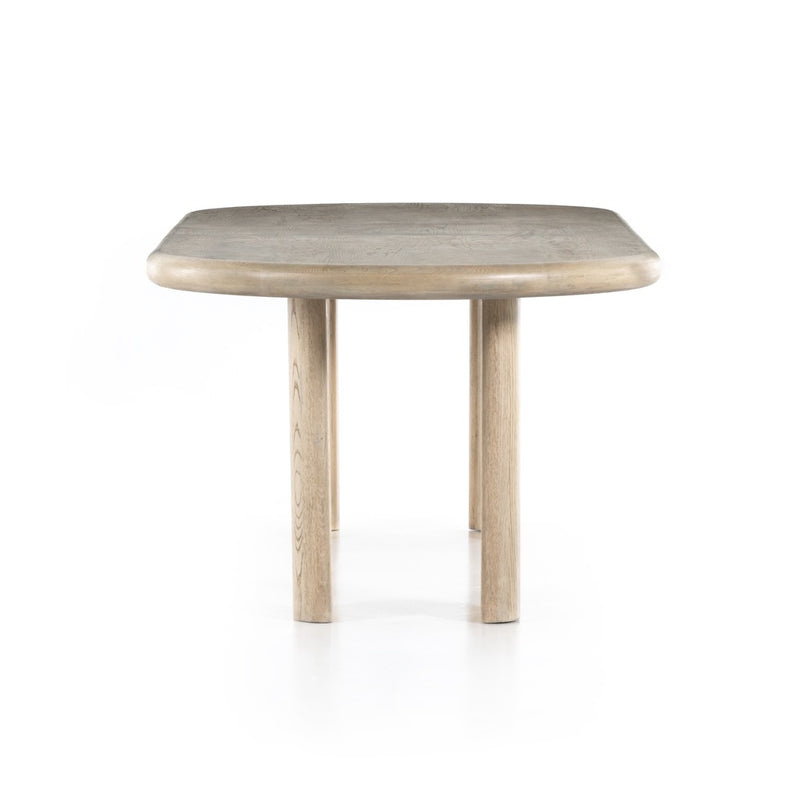 Jaylen Extension Dining Table - End View