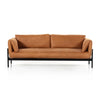 Jenkins Sofa Heritage Camel front view