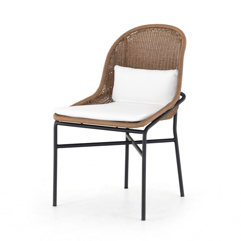 Jericho Outdoor Dining Chair angled view