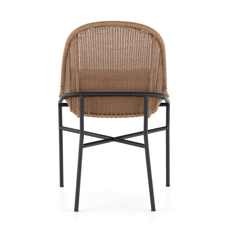 Four Hands Jericho Outdoor Dining Chair back view