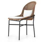 Jericho Outdoor Dining Chair close angled view