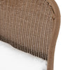 Jericho Outdoor Dining Chair close up back rest