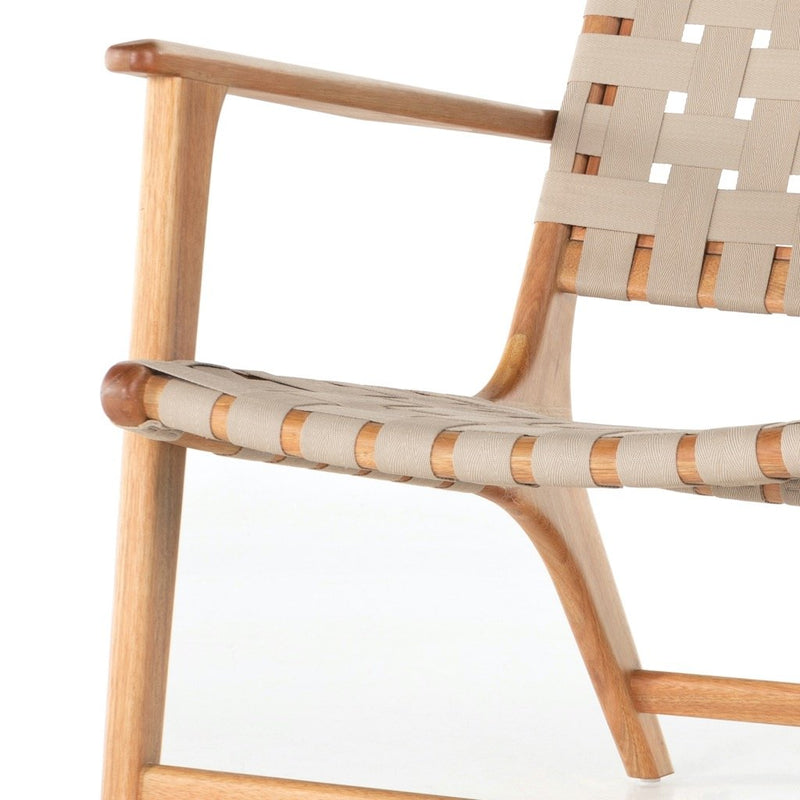 Jevon Outdoor Chair Eucalyptus Frame