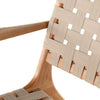 Jevon Outdoor Chair Eucalyptus Armrest