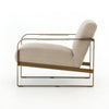 Jules Chair - Stonewashed Print Ecru CIRD-26042-192 Living room chair