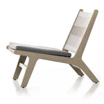 Julian Outdoor Chair Weathered Grey Angled View 106990-003
