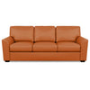 Kaden Leather Three Seat Sofa by American Leather Capri Sunrise