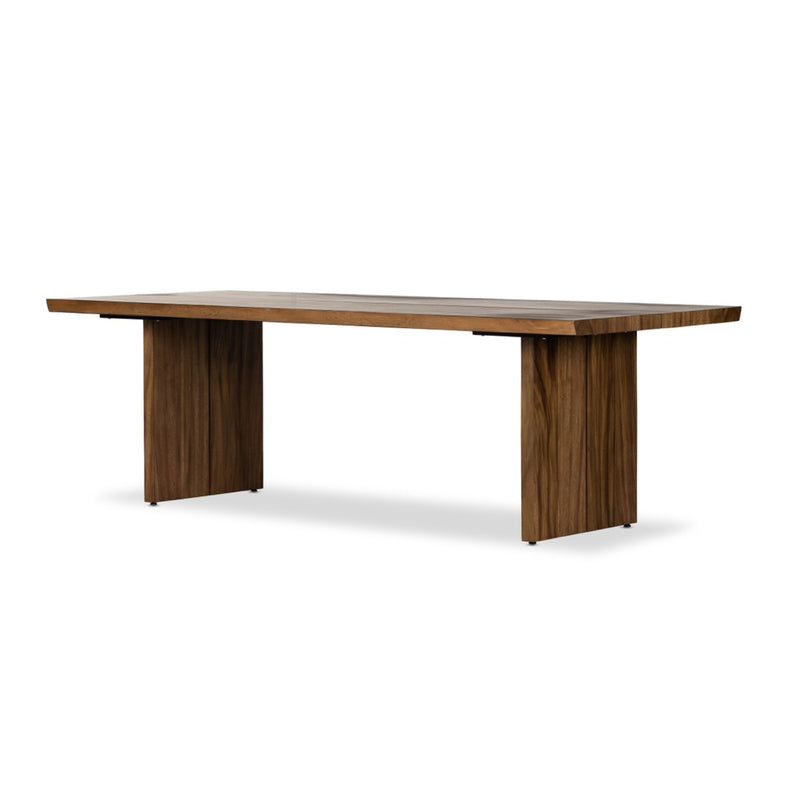 Katarina Dining Table Natural Guanacaste Angled View Four Hands