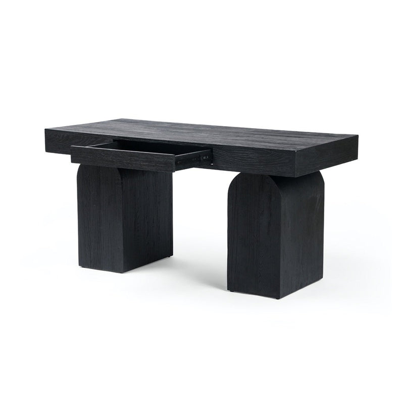Archie Desk Feather And Black Archie Desk