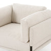 Kellen Chair - Knoll Natural close up arm, seat and back rest 