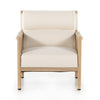 Four Hands Kempsey Chair Kerbey Ivory Front View