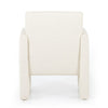 White Upholstered Dining Chair
