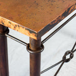 Artesanos Copper Knots Console Table