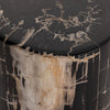 Kos End Table - Dark Petrified Wood