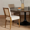 Kurt Dining Chair Pictured with Powell Dining Table by Four Hands