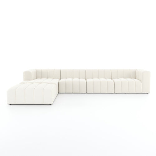 Four Hands Langham Channeled 4-Piece Sectional