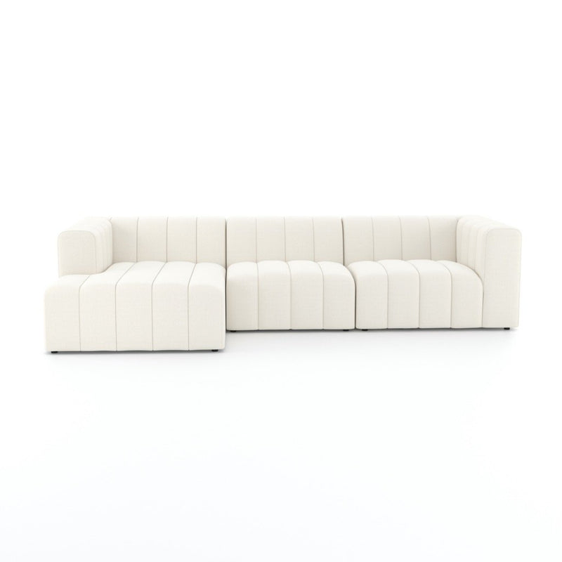 White 3-Piece Sectional
